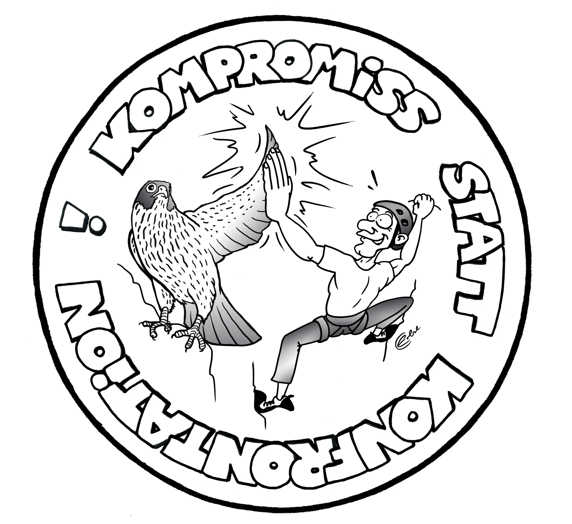 Kompromiss statt Konfrontation! | © Erbse