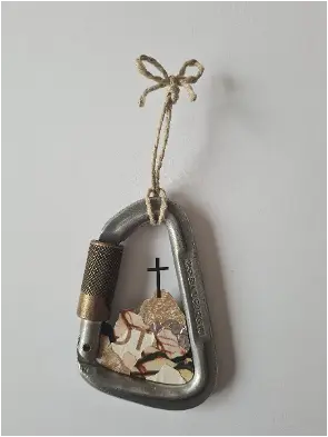 Upcyceling Karabiner 2 | © DAV Leipzig