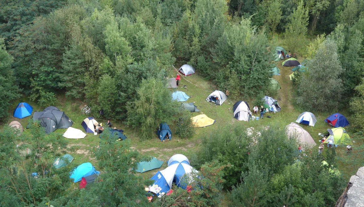 Zelten auf dem Festivalgelände | © BFF 2024_DAV-leipzig