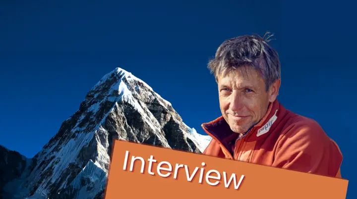 Pumori und Olaf Rieck | © Olaf Rieck