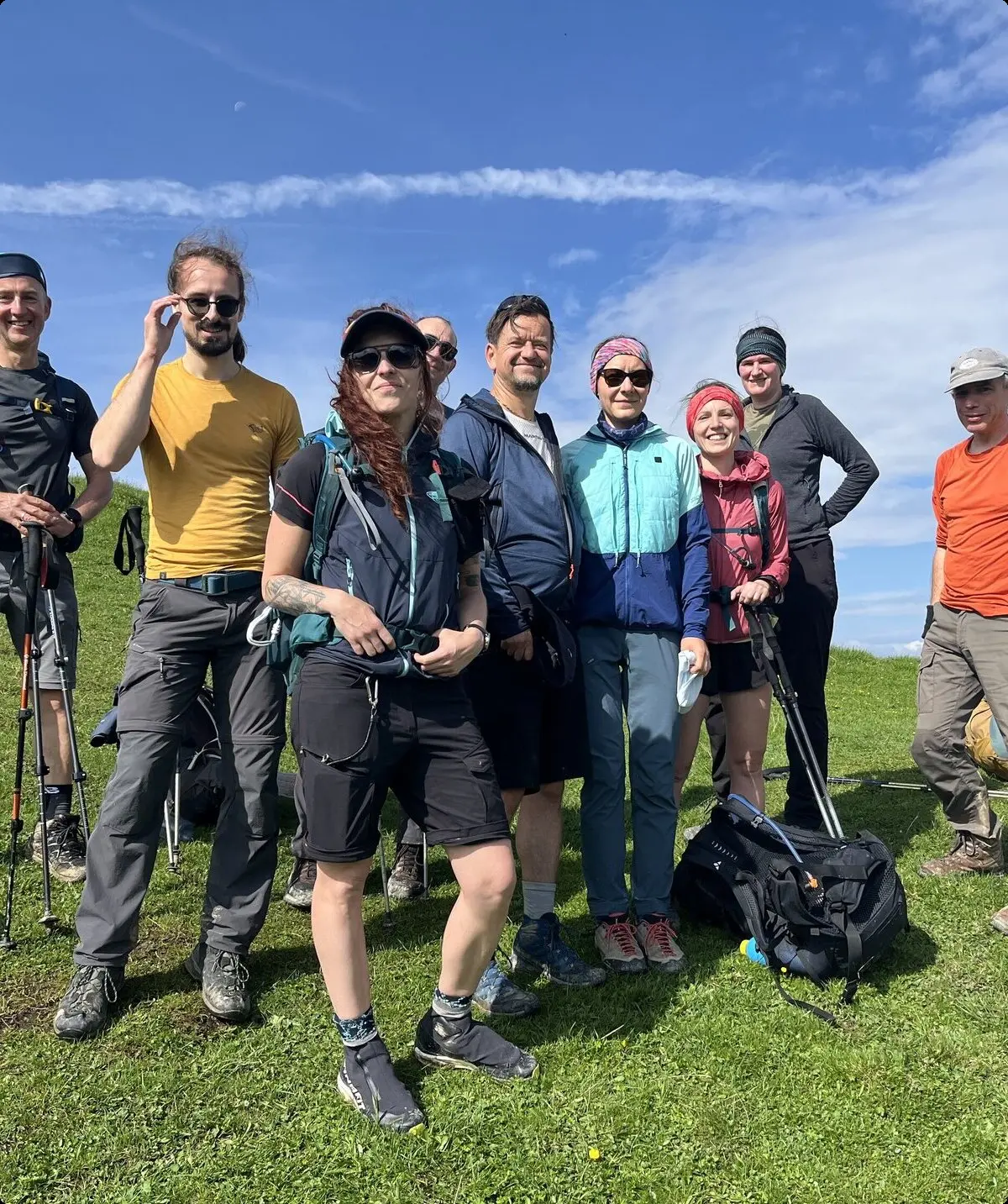 Gruppenfoto Flinke Füße | © DAV Leipzig
