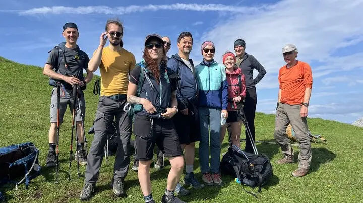 Gruppenfoto Flinke Füße | © DAV Leipzig