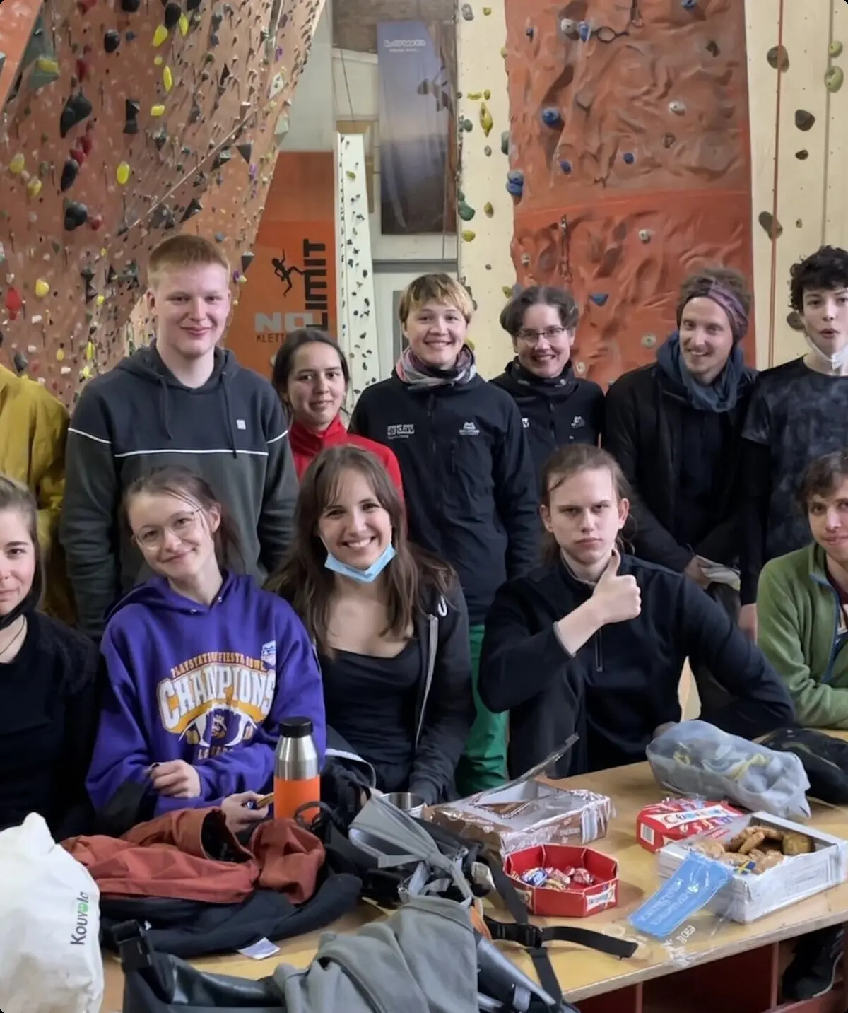 Gruppenbild Expressoclippers | © DAV-Leipzig / Tobias Meißner