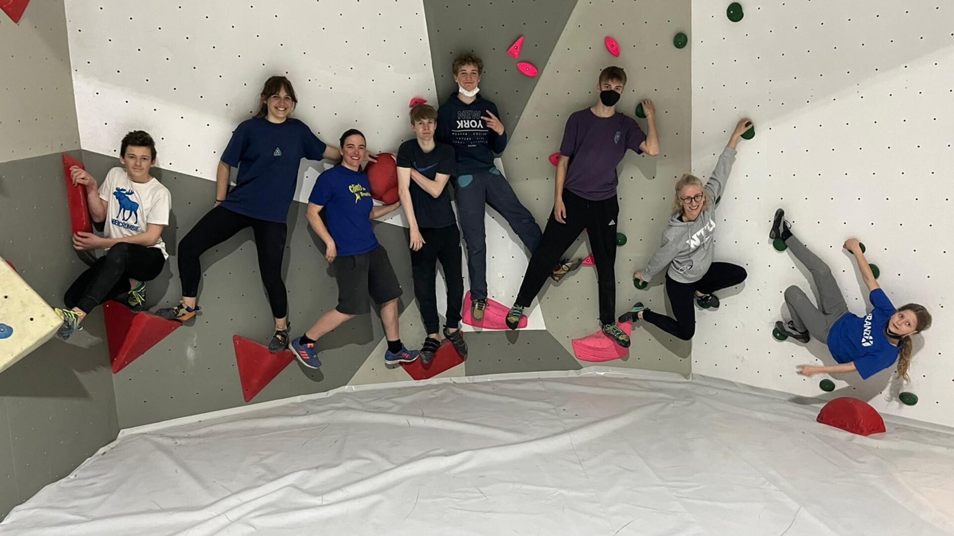 Gruppenfoto Bouldergruppe | © DAV Leipzig