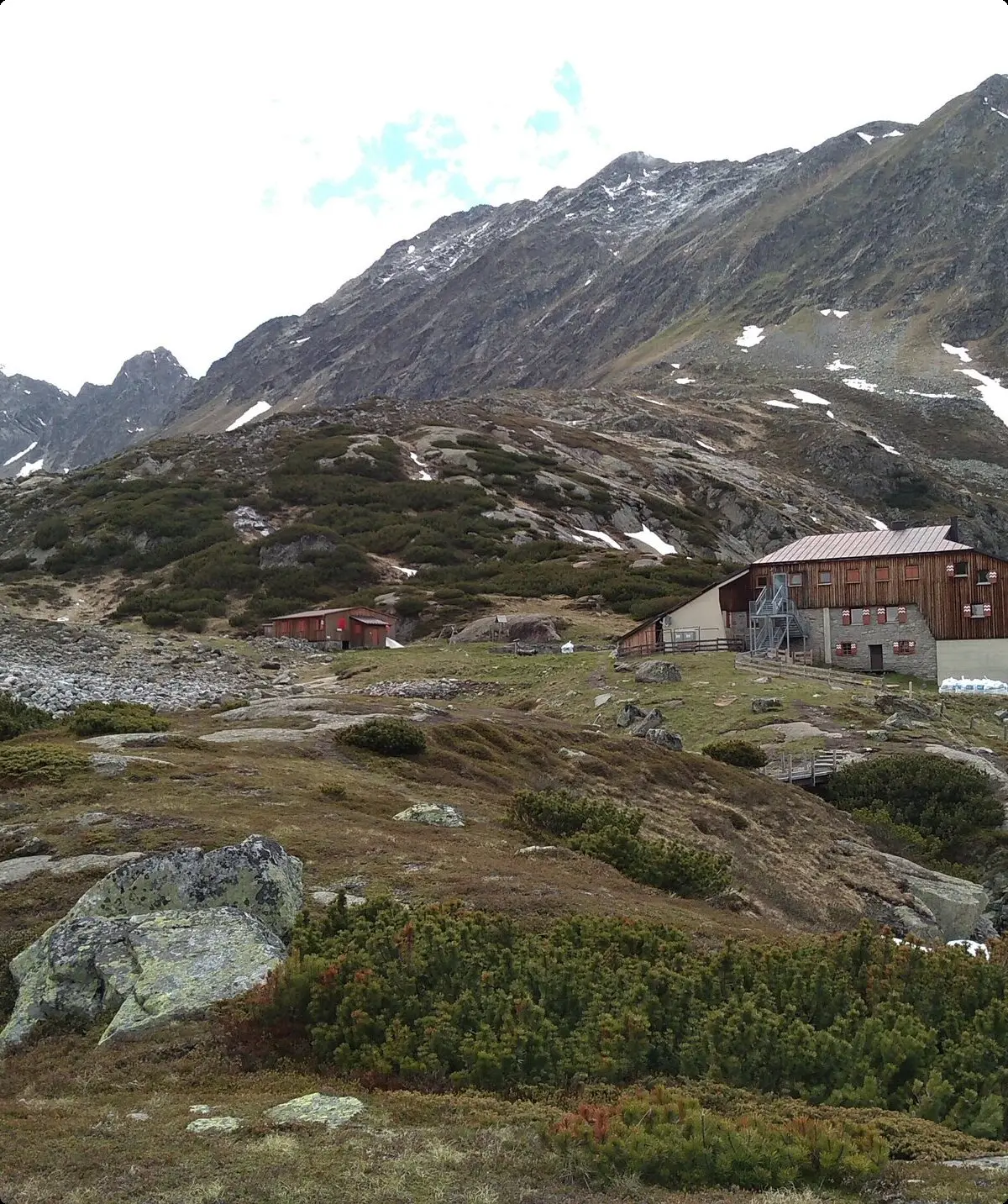 Die Hütte von der Ostseite | © DAV Leipzig / Raik Herrmann