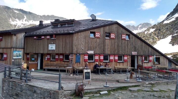 Bergseite Sulzenauhütte | © DAV Leipzig / Raik Herrmann