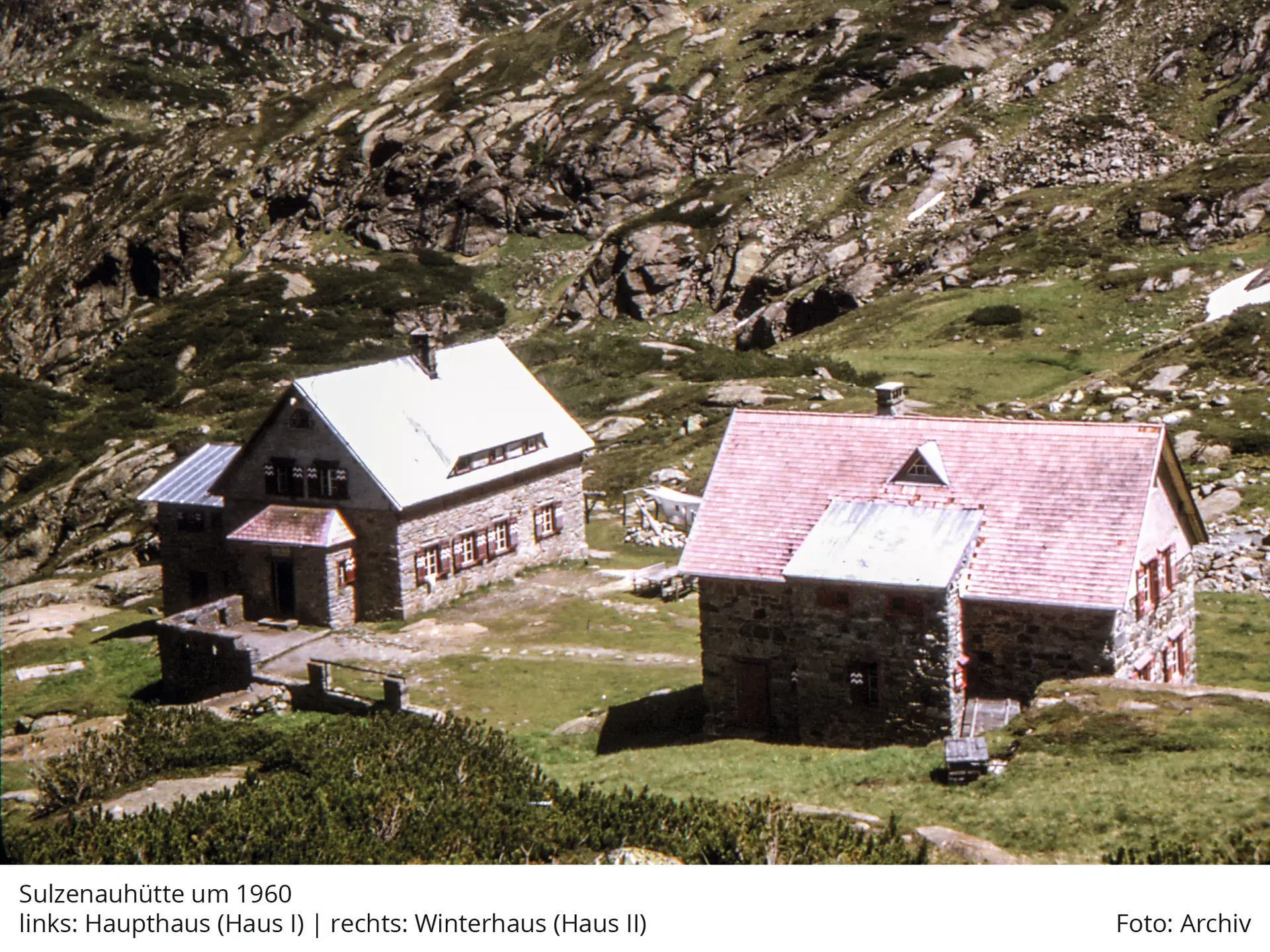Sulzenauhütte um 1960 | © Archiv