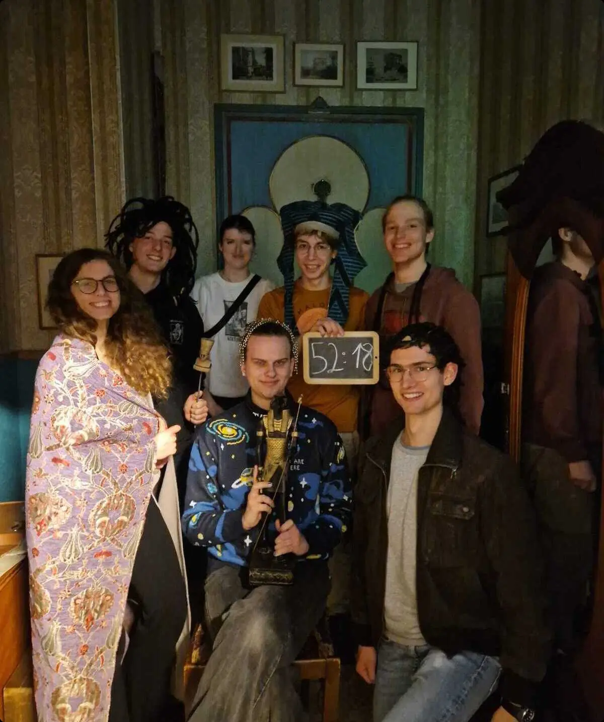 altes Gruppenfoto von verkleideten Mitgliedern der Expressoclippers Senioren | © Expresso Clippers Senioren