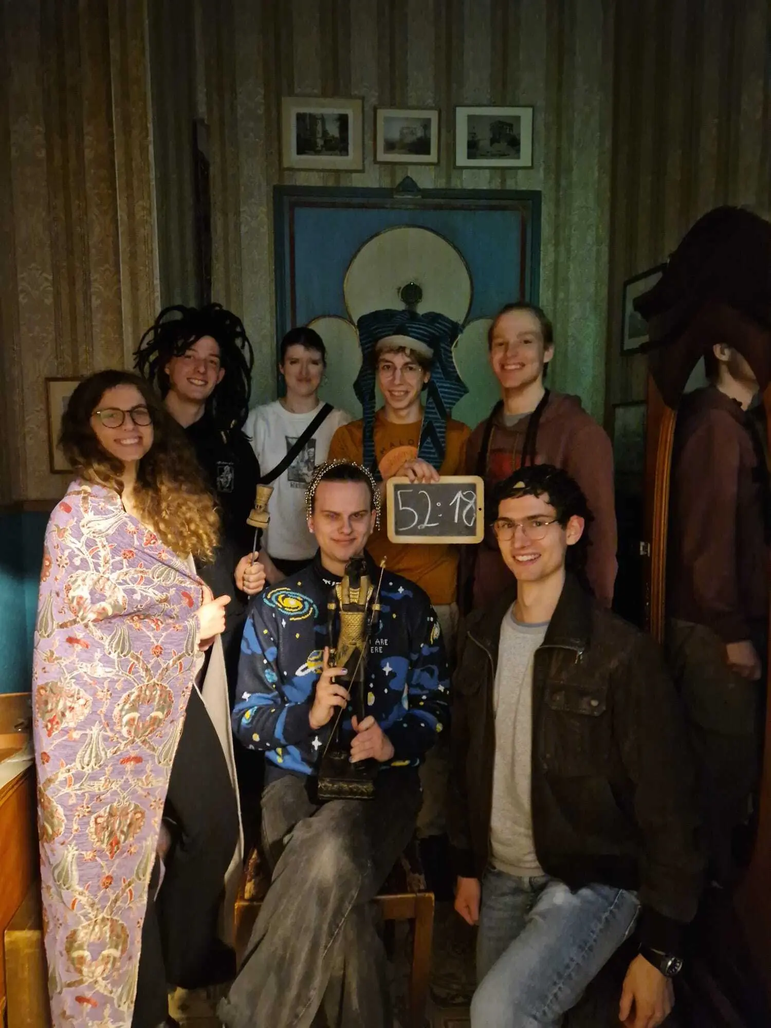 altes Gruppenfoto von verkleideten Mitgliedern der Expressoclippers Senioren | © Expresso Clippers Senioren