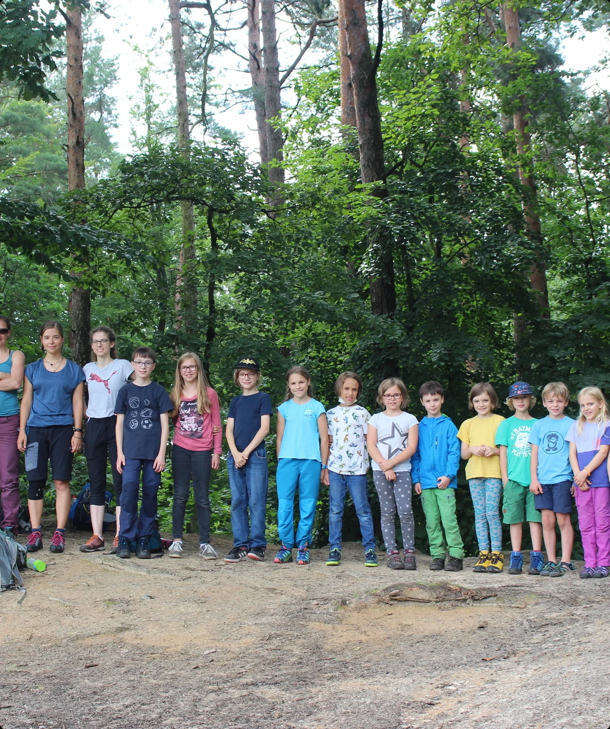 Gruppenfoto Rathen | © DAV Leipzig/Claudia Reinhard