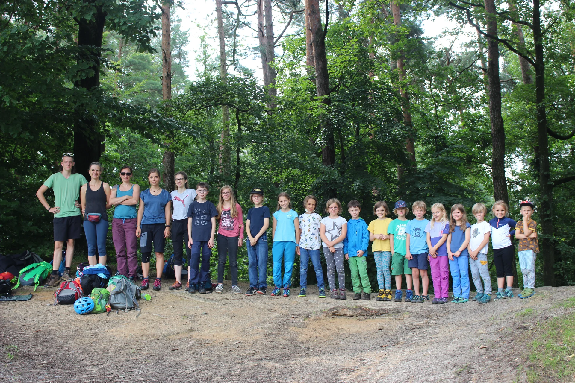 Gruppenfoto Rathen | © DAV Leipzig/Claudia Reinhard