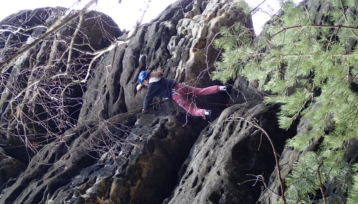 Klettern im Hirschgarten | © Christine Eyle