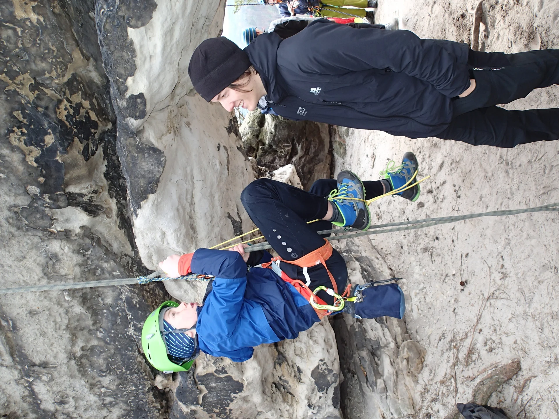 Prusiken üben | © Christine Eyle