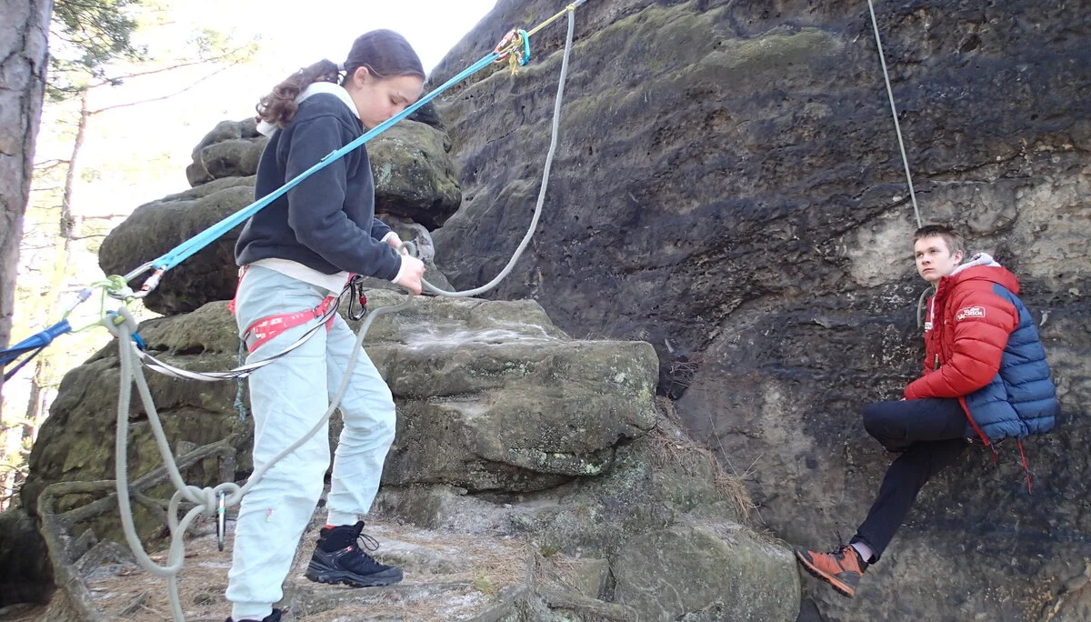 Sturz fixieren | © Christine Eyle