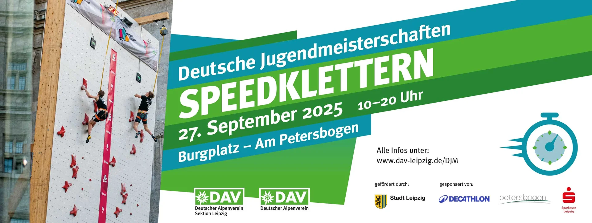 Speedkletttern | © DAV Leipzig