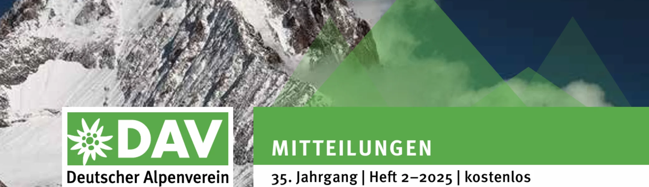 Cover DAV-Leipzig Mitteilungsheft 2-25 | © DAV-Leipzig